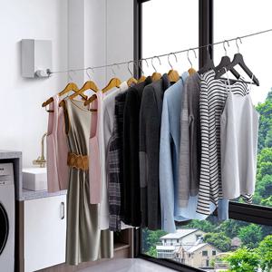 스테인리스 스틸 접이식 빨랫줄, 공간 절약형 가정용 빨래 건조대