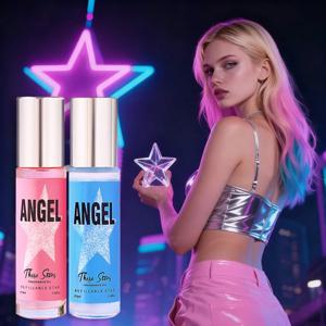 커플 롤온 향수 오일, 은은하고 섬세한, 오래 지속되는 향기, 데이트에 적합, 발렌타인데이 선물로 이상적