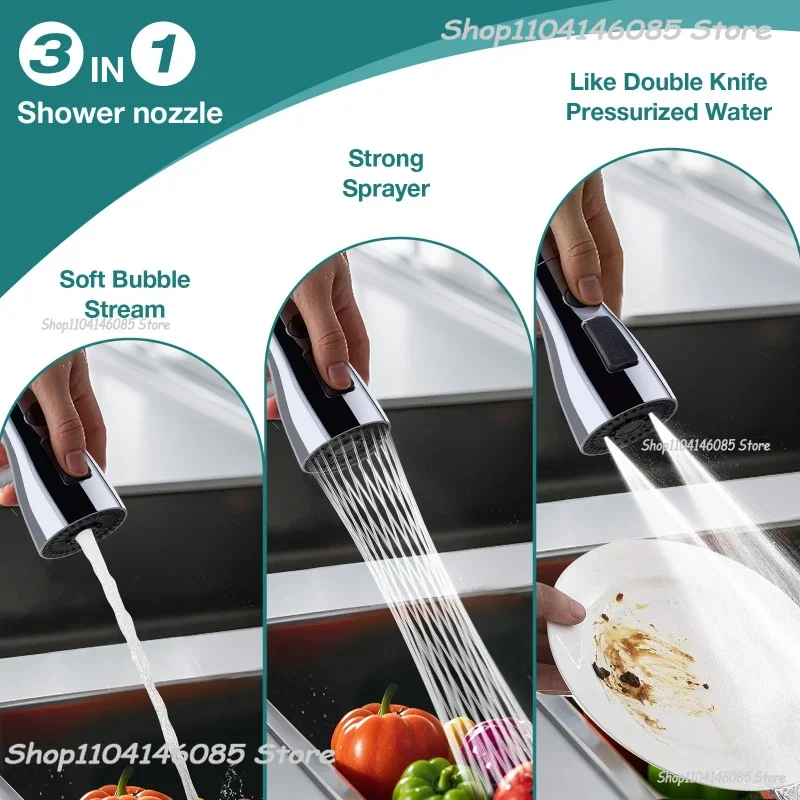 유니버설 360 °   주방 수도꼭지 연장기 에어레이터 플라스틱 스플래시 필터 주방 세면대 수도꼭지 버블러 노즐 에어레이터
