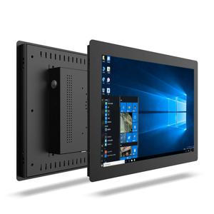 산업용 터치 일체형 PC 패널, 저항성 터치 스크린, 컴퓨터 내장 와이파이, Win10 Pro 1024*768, 10, 12, 15 인치