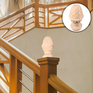 장식용 나무 마감재 침대 기둥 마감재 커튼 봉 계단 DIY 공예 미완성 목재 장식품 실내용