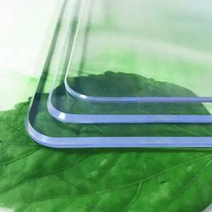 PVC 투명 식탁보 방수 오일 방지 Anti-scalding 부드러운 유리 직사각형 식탁보 주방 테이블 매트 테이블 커버