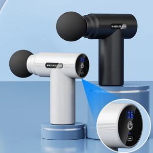 미니 마사지건 근막 마사지기 근육 이완 USB 진동건 마사지 피트니스 기구 목 마사지건