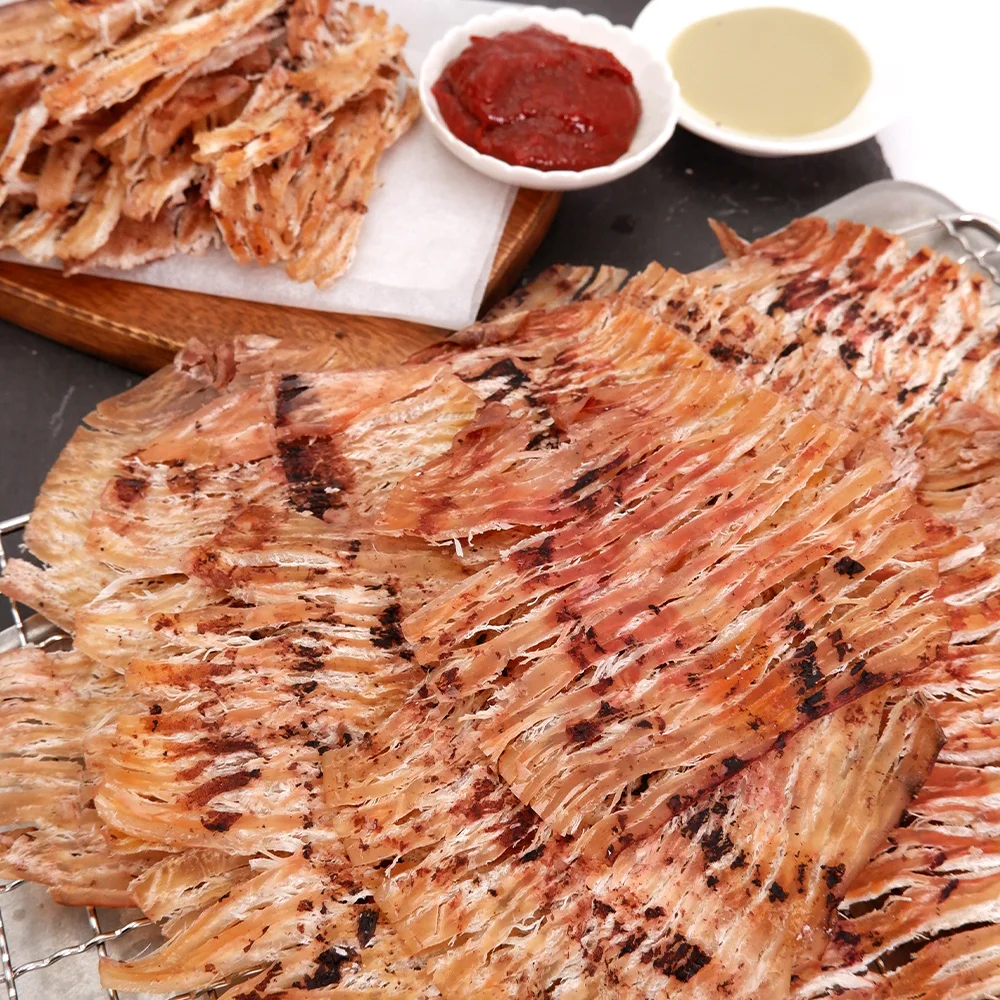 바다푸드 맥반석 통구이 몸통 오징어 구운오징이 과자 간식 안주