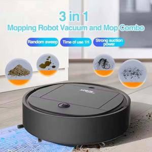 2026년 신제품 3-in-1 스마트 청소 로봇 4000pa 흡입력 완전 자동 가정용 청소기 USB 충전 스마트 진공 청소기