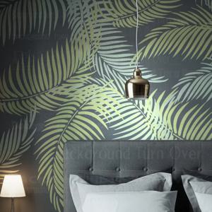 40cm - 70cm 벽화용 스텐실 잠금 템플릿의 대형 장식 틈새 틈새 가구 잎 열대 여름 정글 S047