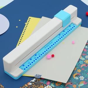 30 홀 펀치 A4 B5 A5 B6 A6 B7 A7 루스 리프 노트 플래너 종이 핸드 푸시 천공 펀처 학교 문구 용품