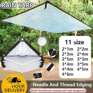 투명 방수 차광 천 방수포 가벼운 방수 천 덮개 방수포 투명 방수 천