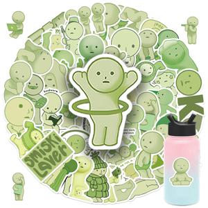 54개 귀여운 스미스키 스티커 스미스키 히피 DIY 스티커 스크랩북 수제 모바일 가방 스케이트보드 방수 스티커