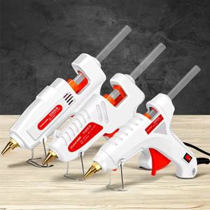 100W 전기 핫멜트 글루건 미니 DIY 가정용 및 산업용 11mm 글루 스틱 미국 플러그 수리 도구