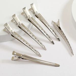 헤어 살롱 헤어 클립 메탈 덕빌 크로커다일 컬링 헤어 스타일링 클립 이발소 헤어 포지셔닝 클립 여성용 헤어 클립