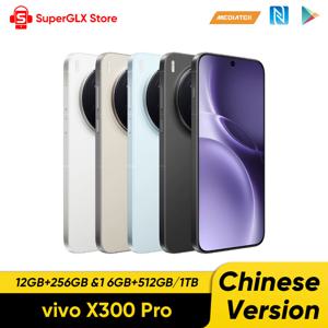 오리지널 비보 X300 프로 5G 스마트폰 미디어텍 디멘시티 9500 6.78인치 120Hz AMOLED 스크린 200MP APO 슈퍼 망원 렌즈 6510mAh