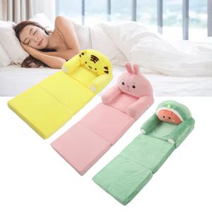 만화 캐릭터 접이식 어린이 소파, 접이식 소파 침대, 인체공학적 디자인, 세탁 가능, 넓은 팔걸이, 거실용, 어린이용 접이식 소파