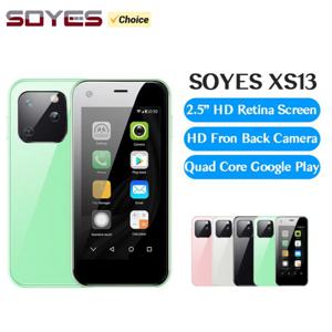 소예스 XS13 안드로이드 미니 스마트폰 2.5인치 MTK 쿼드 코어 2GB 램 16GB 롬 5MP 카메라 듀얼심 듀얼 스탠바이 3G 포켓 카드폰