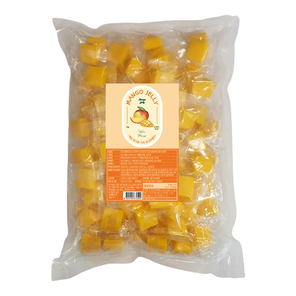 쫀득하고 달콤한 리얼 망고 젤리 1kg