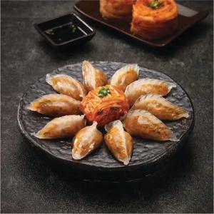 [굿푸드] 쫄깃한 김치 잎새만두 1kg