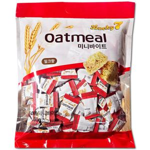 럭키세븐 오트밀 미니 바이트 600g