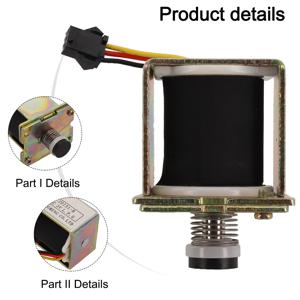 1pc DC3V ZD131-B 가스 온수기 용 솔레노이드 밸브 14mm 직경 고무 헤드 홈 개선 액세서리