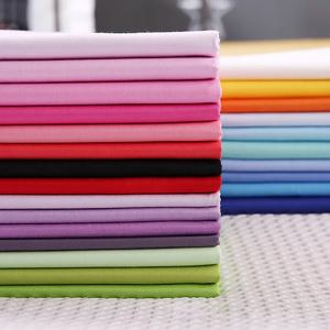 140x100cm 100% 면 포플린 원단 단색 DIY 재봉 여성 드레스 아기 옷 잠옷 모자 홈 텍스타일 공예 재료