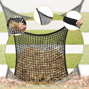 슬로우 피드 건초 그물망 31.50인치 x 35.43인치 울타리용 사료 공급품