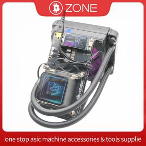 NerdQaxe++ Rev6.1 하이드로 6Th/s 해시율 100W 고효율 SHA-256, 오픈 소스 채굴기