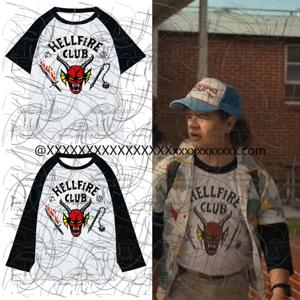 남성과 여성을 위한 새로운 3D 프린트 주사위/검 야구 티셔츠 캐주얼 빠른 건조 반팔 라운드 넥 탑 스트리트웨어