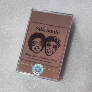 브루노 마스 앤 이브닝 위드 실크 소닉 앨범 뮤직 카세트 소울 펑크 골드 송즈 브랜드 뉴 실드 팝 송즈 컬렉션
