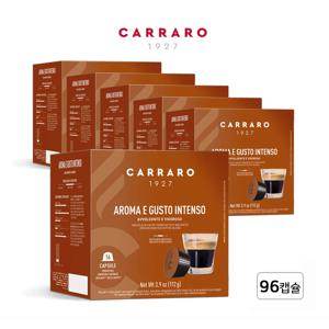 까라로 돌체구스토 호환 캡슐커피 6박스 96캡슐 인텐소