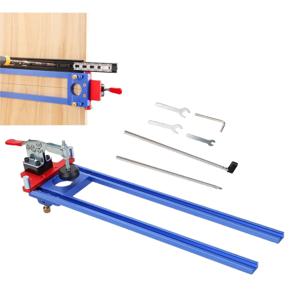 서랍 슬라이드 설치 지그 캐비닛 하드웨어 지그 서랍 슬라이드 설치 정렬 가이드 작업장 가정용 가구 화장대용