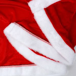 ABQR 크리스마스 망토 후드 가운 크리스마스 코스프레 드레스 업 케이프 겨울 따뜻한 케이프 크리스마스 장식 크리스마스 의상 60cm