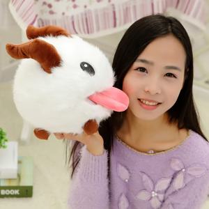 25CM 신제품 LOL 리그 오브 레전드 포로 봉제 인형 게임 주변 인형 어린이 크리스마스 선물 장난감