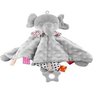 아기 이불 담요 달콤한 Loveys 아기 동물 보안 담요 Lovey 귀여운 Snuggle 담요 플러시 태그 Snuggler 담요