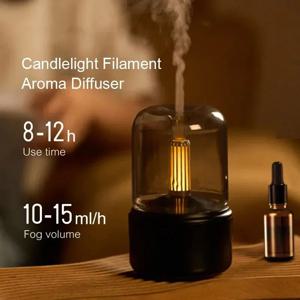 휴대용 아로마 디퓨저 USB 가습기 에센셜 오일 무드등 쿨 미스트 분무기 선물용 침실용