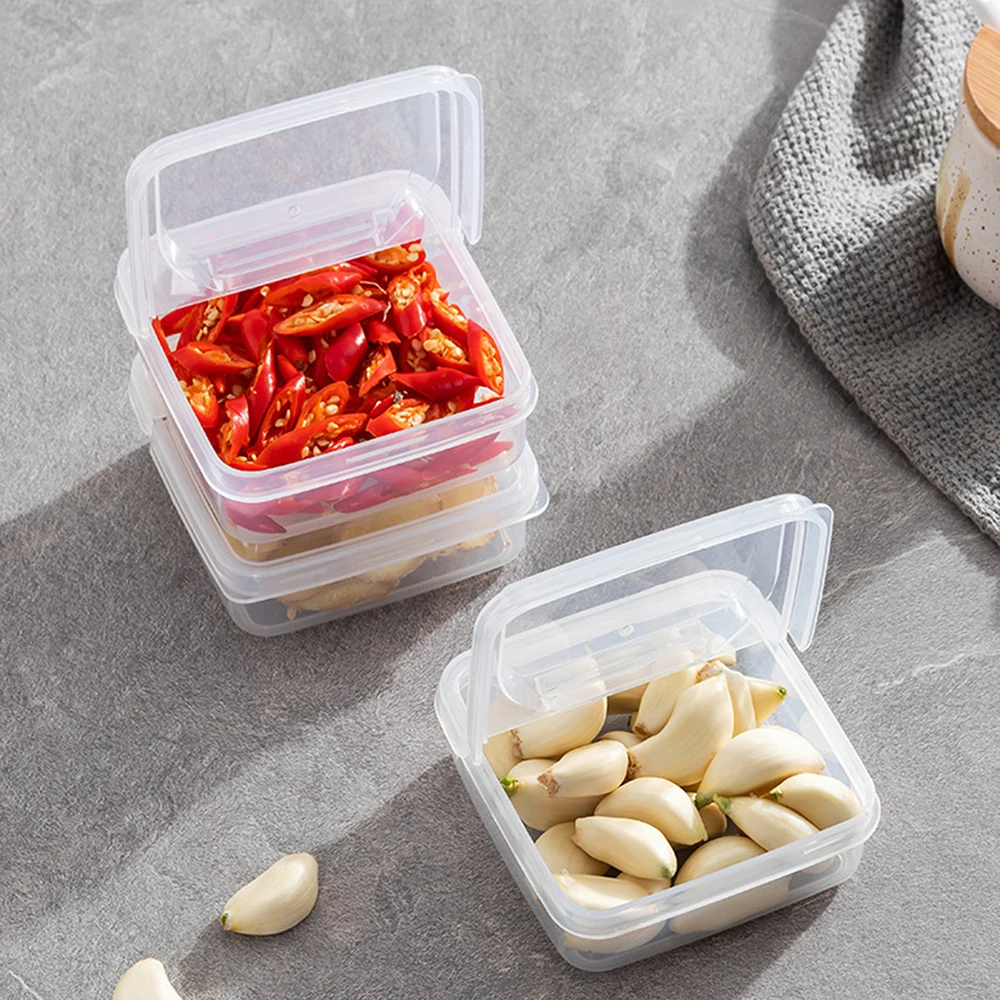 과일 치즈 냉동 고기 상자, 식품 등급 냉장고 냉동고 보관, 특수 소형 여분 식품 신선도 유지 상자, 4 개