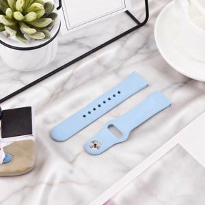 삼성 갤럭시 워치 7 6 5/5 프로/4/클래식/액티브 2/기어 S3 프론티어 20 22mm 실리콘 스트랩, 화웨이 GT 2/2e/3 4 밴드