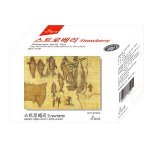 친환경 삼각티백 허브차 스트로베리 20티백/ 울산 반구대암각화