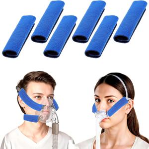 CPAP 헤드기어 커버용 스트랩 2-16개 범용 CPAP 스트랩 커버 소프트 플리스 스트랩 패드로 붉은 자국 및 피부 자극 감소