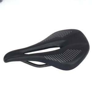 Elitaone MTB 카본 새들 로드 바이크 안장, 초경량 90g UD 베어 카본 마감 자전거 시트, 240x143mm