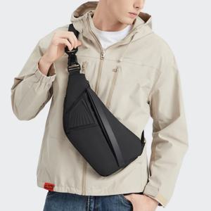 여행용 압축 슬링백 미니 크로스백 방수 소매치기방지 가방 도난방지 해외 유럽 힙색