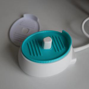 물 배수를 위한 2pcs 전동 칫솔 충전 베이스 보호 매트 충전 베이스를 먼지와 잔류물로부터 보호합니다.