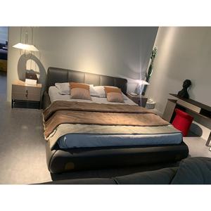 럭셔리 유럽 모던 디자인 가죽 헤드보드 퀸 사이즈 킹 사이즈 침대 프레임 어린이 침대 침실 세트 가구