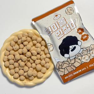 당연구소 현미볼 인절미맛 고단백 저당 과자 간식