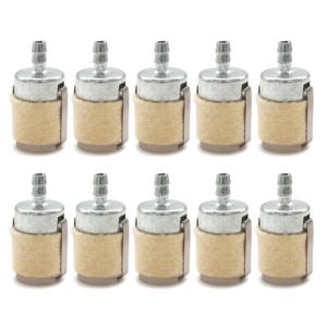 우수한 여과 효과를 가진 5-10개 연료 필터는 정원 기계 장비 브러시 커터 및 전기톱에 적합합니다.