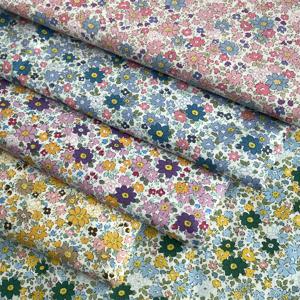 Mamie 하이 퀄리티 플로라 100% 코튼 60S, 리버티 원단, 디지털 인쇄, 바느질 천 드레스 스커트, 어린이 디자이너