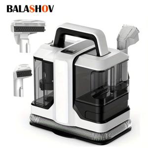 강력한 카펫 청소기 휴대용 15Kpa 유선 스팟 청소 기계 젖은 직물 카펫 소파 청소 애완 동물, 자동차 기계 스팀 청소기