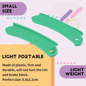 바이크 핸드 내구성 자전거 브레이크 블록 조절기 도구, 자전거 V 브레이크 거치대 패드 블록, MTB 로드 바이크 접이식 자전거 패드 리치 핏