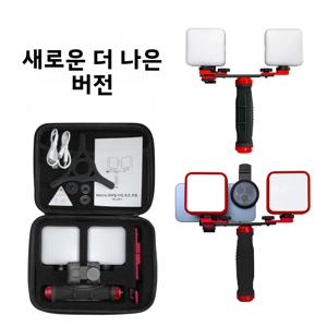 HERA MK-016 휴대폰 사진 촬영 조명 사진 및 비디오용 LED. 스마트폰을 위한 편광 및 매크로 사진