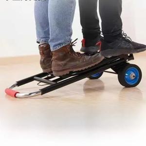 휴대용 미니 손수레 쇼핑카트 가벼운 트롤리 가정용 야채 구매 노점상 화물 운반