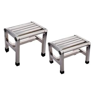 금속 발판 미끄럼 방지 안정적인 화장실 휴대용 발 받침대 아파트 주방 거실 어린이 노인용 욕실 발판