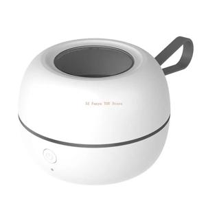 96GC USB C 충전식 휴대용 젖꼭지 소독제 UVC 광 살균기 상자 치아 리테이너를 위해 매번 3분